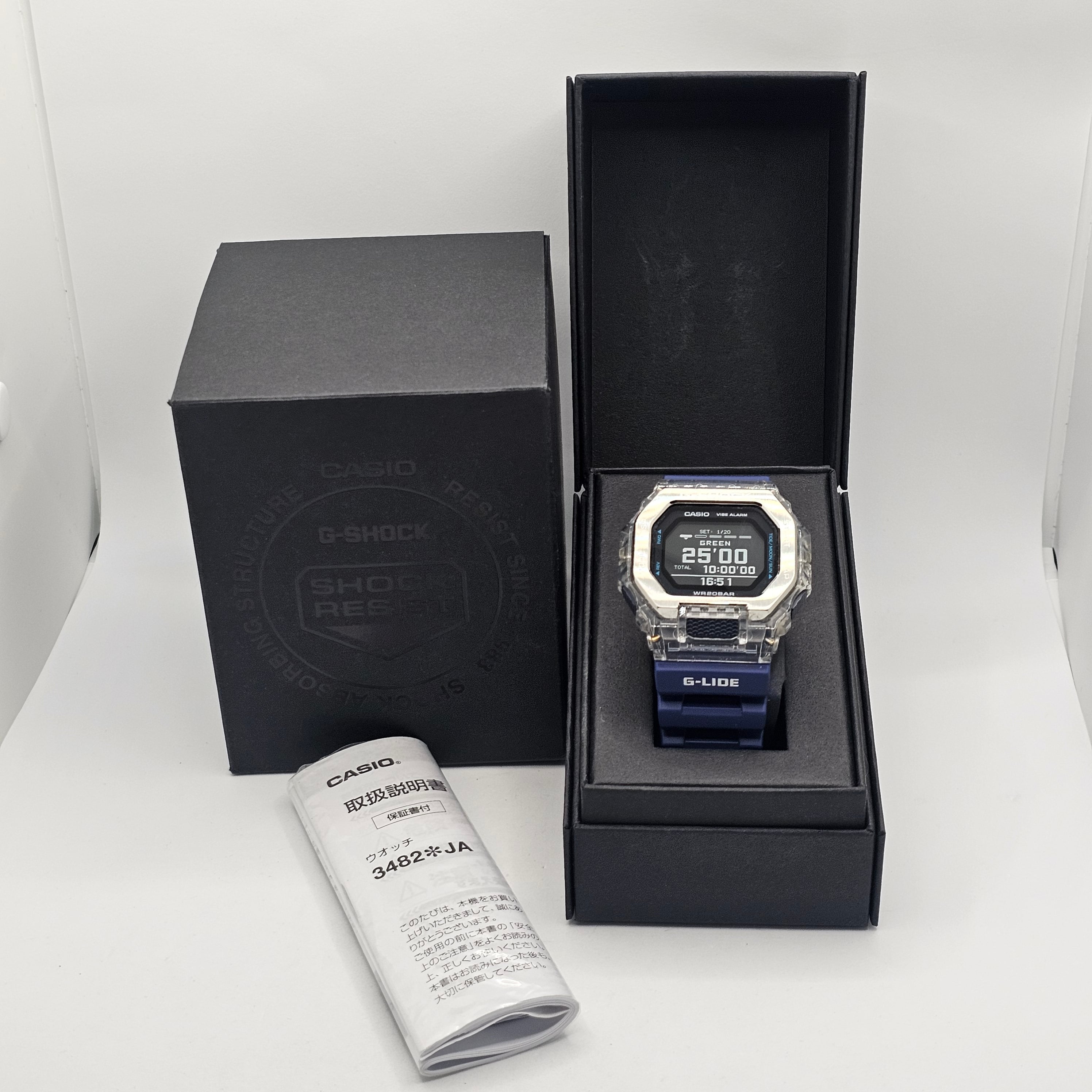 保証期間内】G-SHOCK GBX-100S-2JF G-LIDE 箱説付 | Over Time Vintage