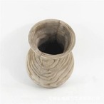 手作り　花瓶　フラワースタンド　木製　つぼみ型　ブラウン　コンパクト　省スペース　フラワーアレジメント　フラワーベース　造花　インテリア　リビングルーム　ベットルーム　寝室　装飾　ナチュラル　モダン　北欧　おしゃれ