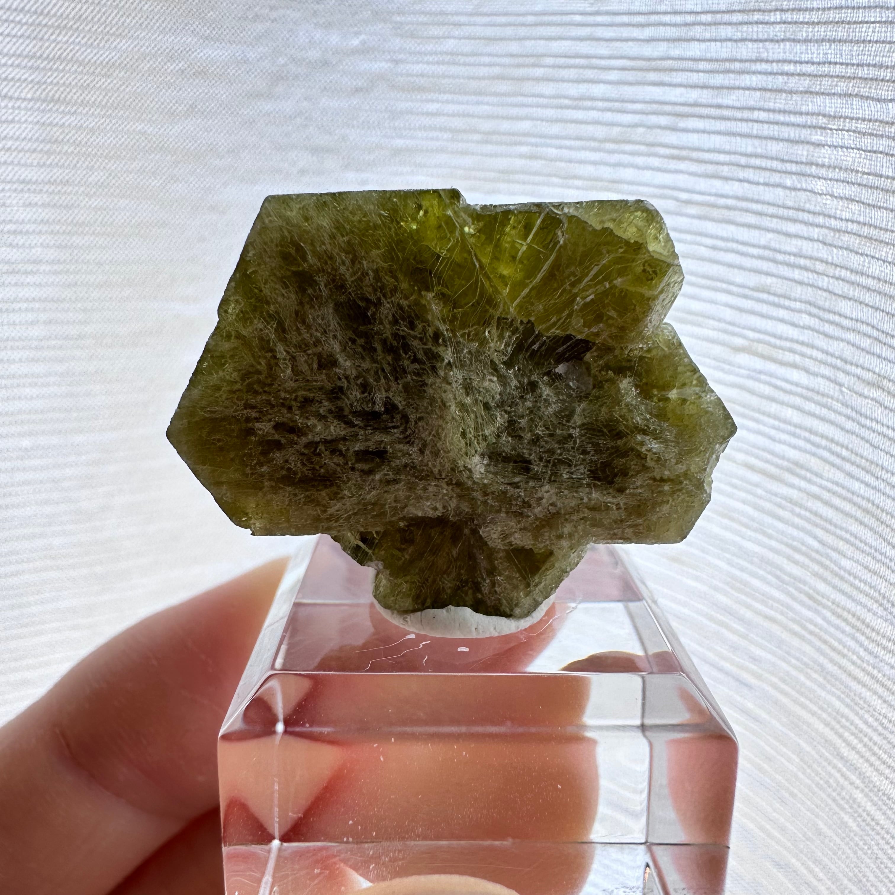 クリソベリル【Chrysoberyl】ブラジル産 | PEANUTS MINERALS