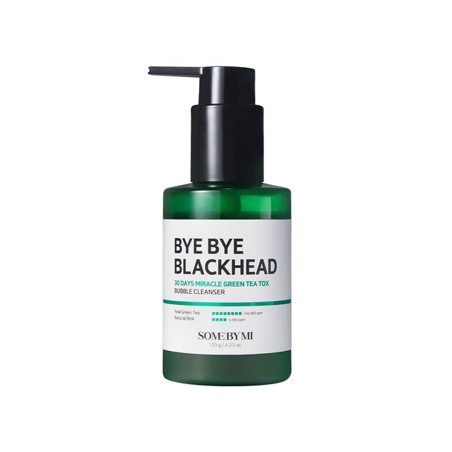 【OUTLET30％OFF】ミラクル バブルクレンザー（BYE BYE BLACKHEAD 30 DAYS MIRACLE GREEN TEA TOX BUBBLE CLEANSER）パック