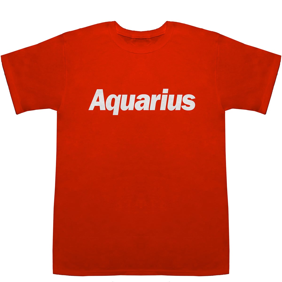 Aquarius（アクエリアス）水瓶座（みずがめ座） T-shirts【Tシャツ