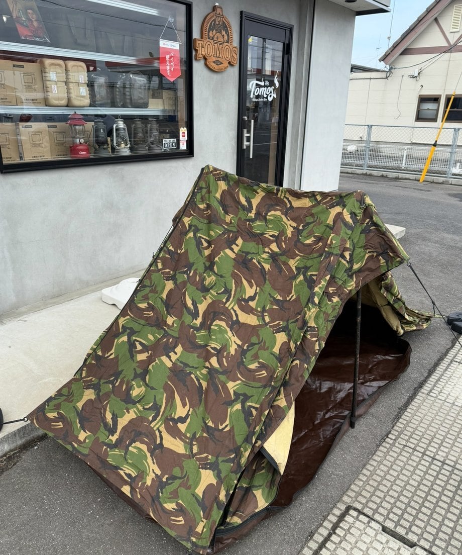 軍幕 ダッチアーミーテント DPMカモ オランダ軍 | ヴィンテージ