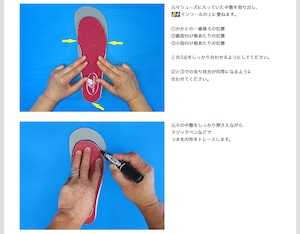 HOSHINO（ホシノ）B+インソール B+VC25M Variable Control 25M スパイクシューズ 前後左右 動き 多い スポーツシーン 自転車