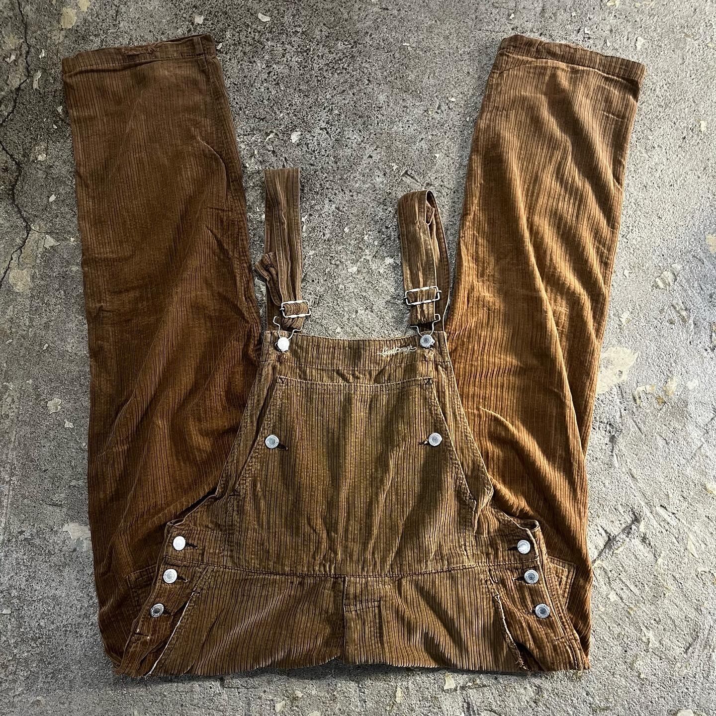 90s Good Enough corduroy pattern overall【仙台店】