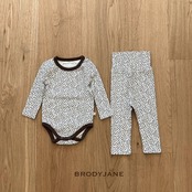 韓国子供服 / 26Autumn / 〖取寄〗Brodyjane / モカレオベビースーツ / ベビー服 / 赤ちゃん服 / ロンパース *S/M*