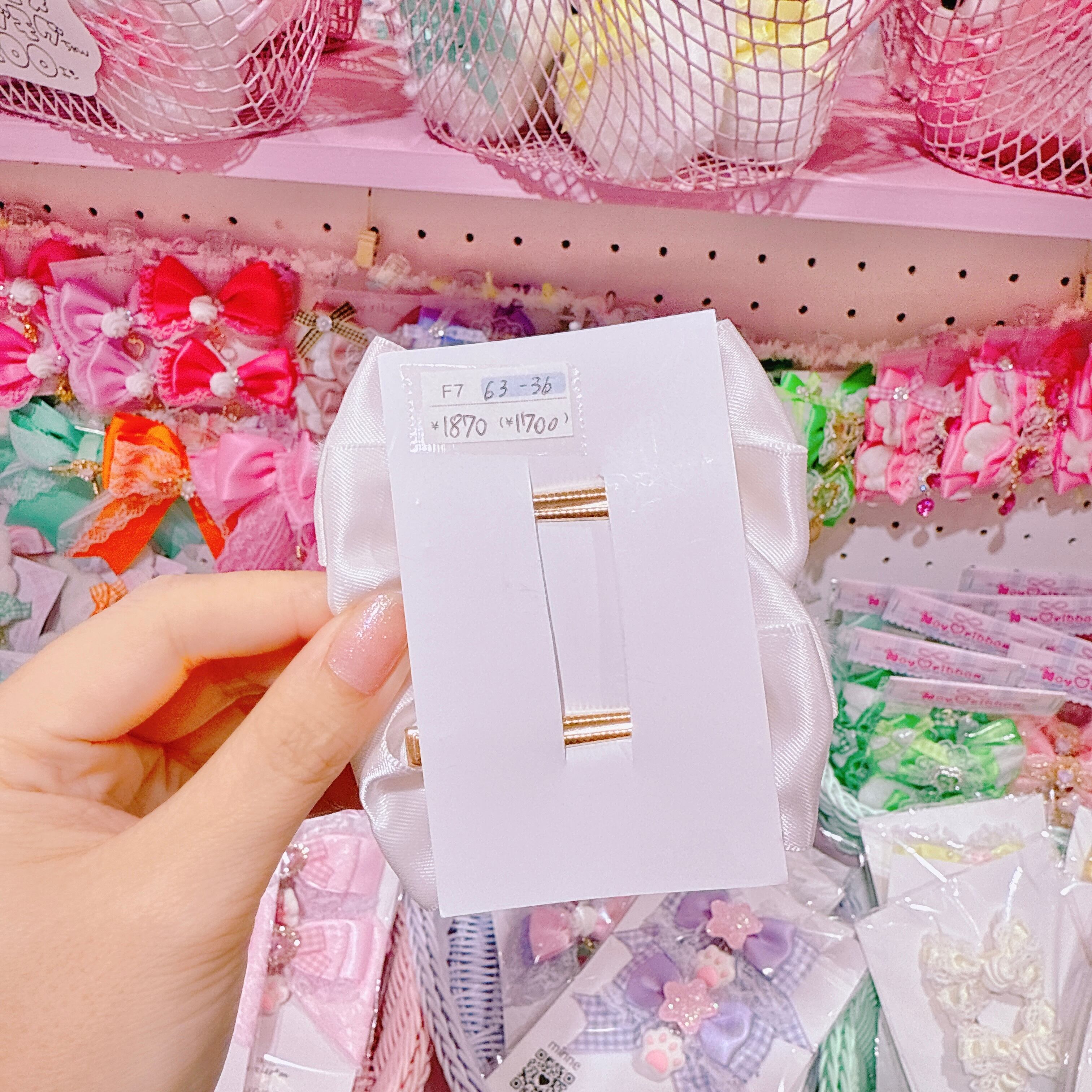 【F7】63-36推し活ツインヘアクリップ