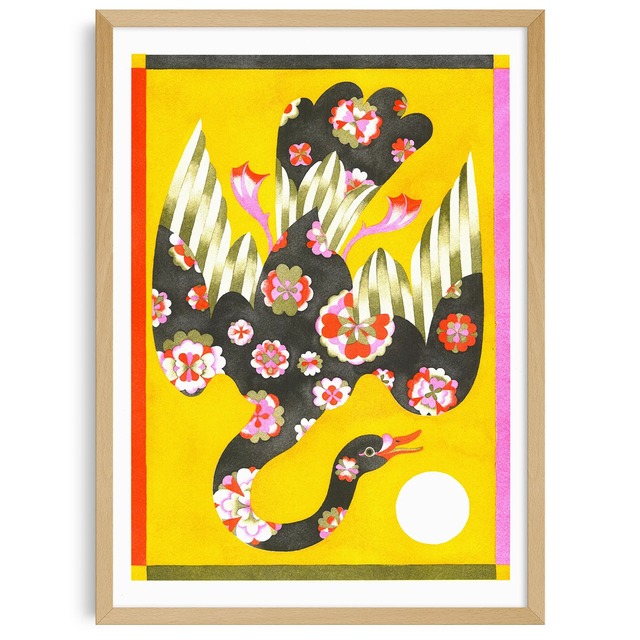 KIBLIND Atelier   Lou Benesch - Sing A3 (297×420mm) Art Print