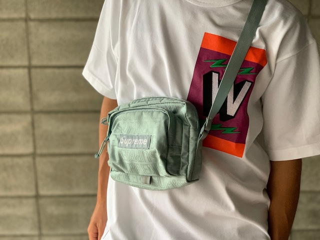 Supreme SHOULDER BAG AQUA 4751