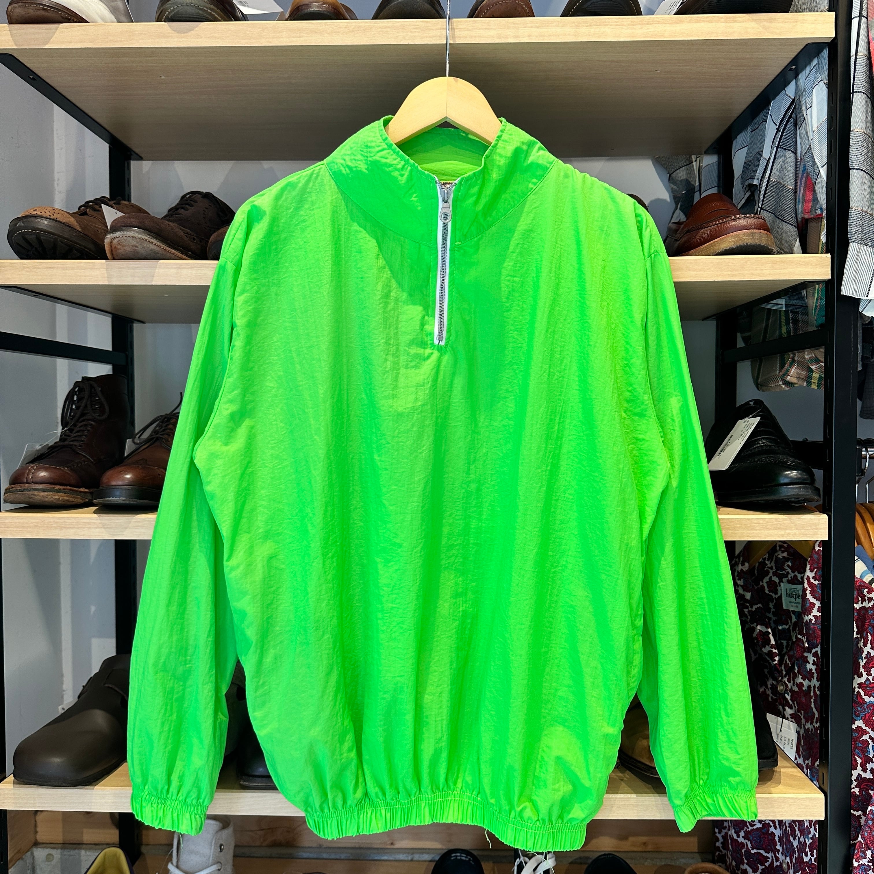 Ⓝ I.G.SPORT GREEN NYLON PULL OVER JACKET | safarionline