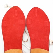 ベリーダンス 衣装 ステージシューズ ブラウン系 sisi 茶 編み上げ サンダル ケース セット シューズ 光沢 ピンクゴールド 上品 ケース付き ダンス衣装 靴 くつ ピンク系