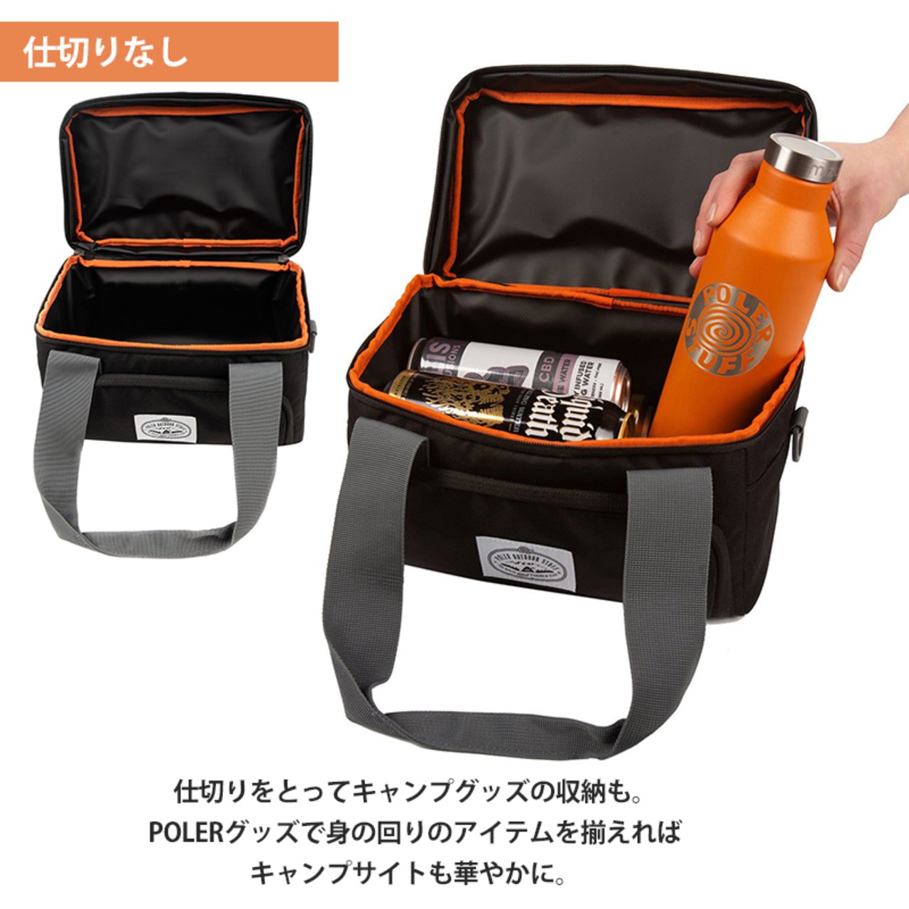 POLeR ポーラー CLASSIC CAMERA COOLER カメラバック クーラーバック バッグ ブラック