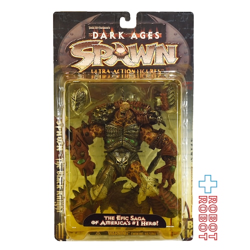 マクファーレン スポーン ダークエイジ シリーズ11 スポーン・ザ・ブラックナイト 四角カード アクションフィギュア 未開封