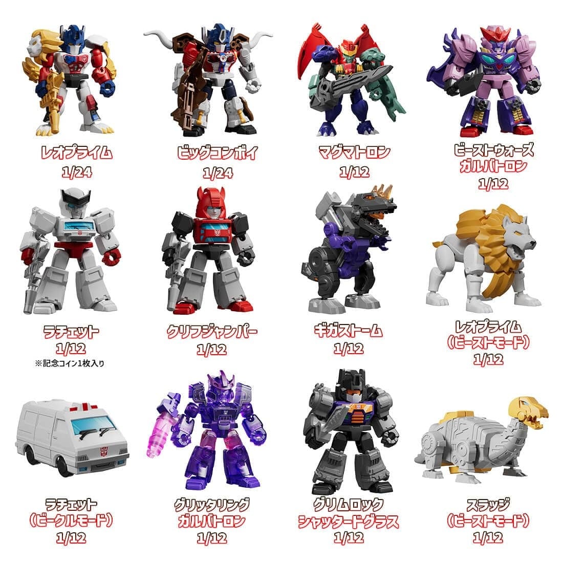 BOX販売】Blokees Transformers Defender Version Vol. 7 Power of the