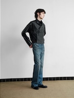 Slight Vogue Burnished Leather Jacket