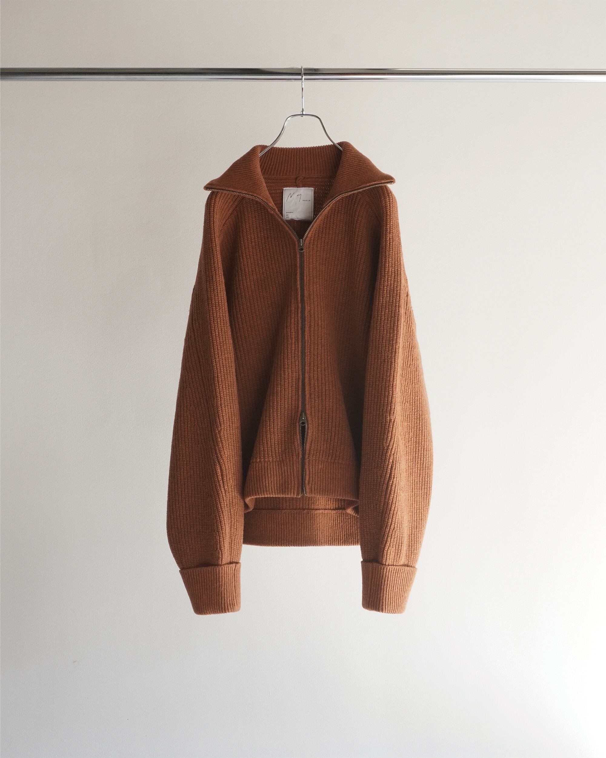ANCELLM / DRIVERS KNIT(TERRACOTTA) | THE MODERN AGE