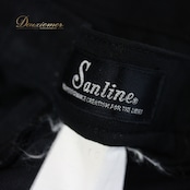社交ダンス 衣装 スタンダード スカート レッスンウェア 女性用 レディース オールシーズン Sanline サンリーヌ 黒 無地 シンプル ラインストーン クラシック スタイリッシュ ダンス スカート フレア ストレッチ ブラック系 エレガント おしゃれ