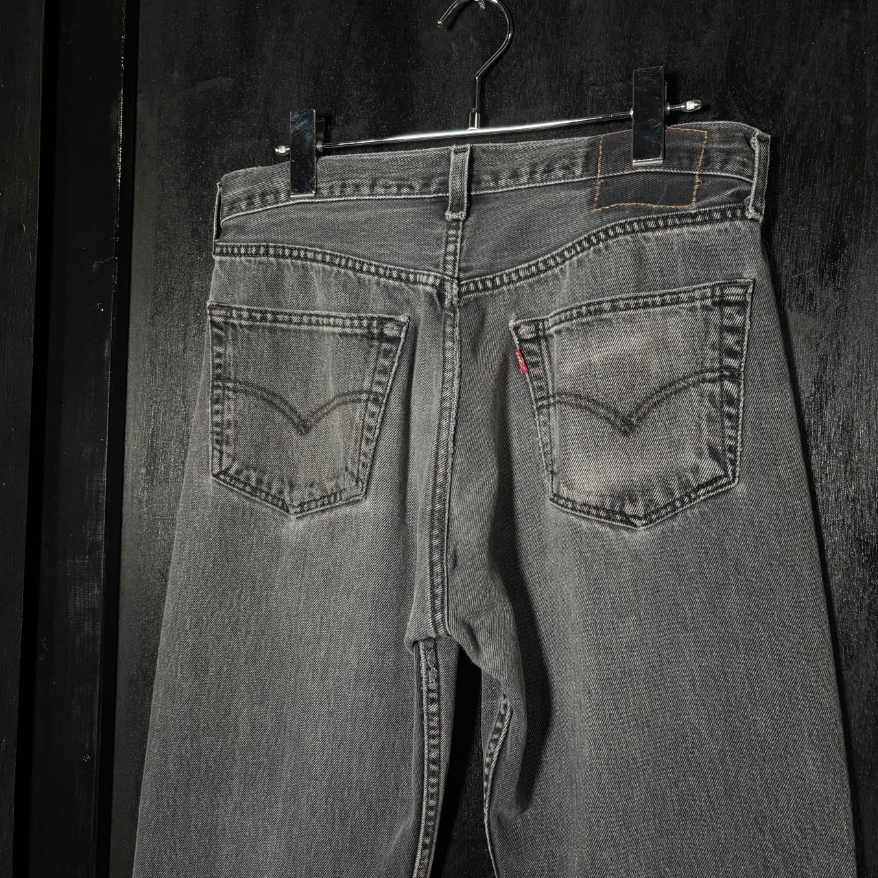90s Levi's 501 BLACK denim pants W33 L32　リーバイス　ブラックデニム　パンツ