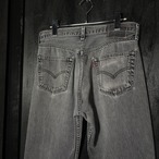 90s Levi's 501 BLACK denim pants W33 L32　リーバイス　ブラックデニム　パンツ