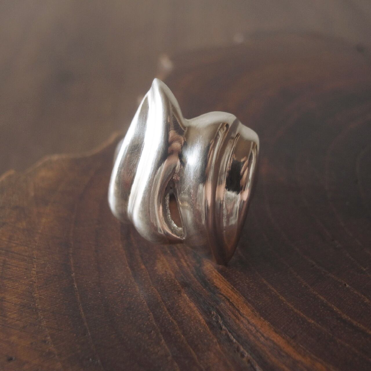 石無しデザインリング | GINNOMICHI (ぎんのみち) 銀のハンドメイド