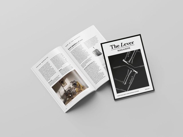 The Lever Magazine 第3号 英語版 レバー式エスプレッソマシン専門誌【メール便送料無料】