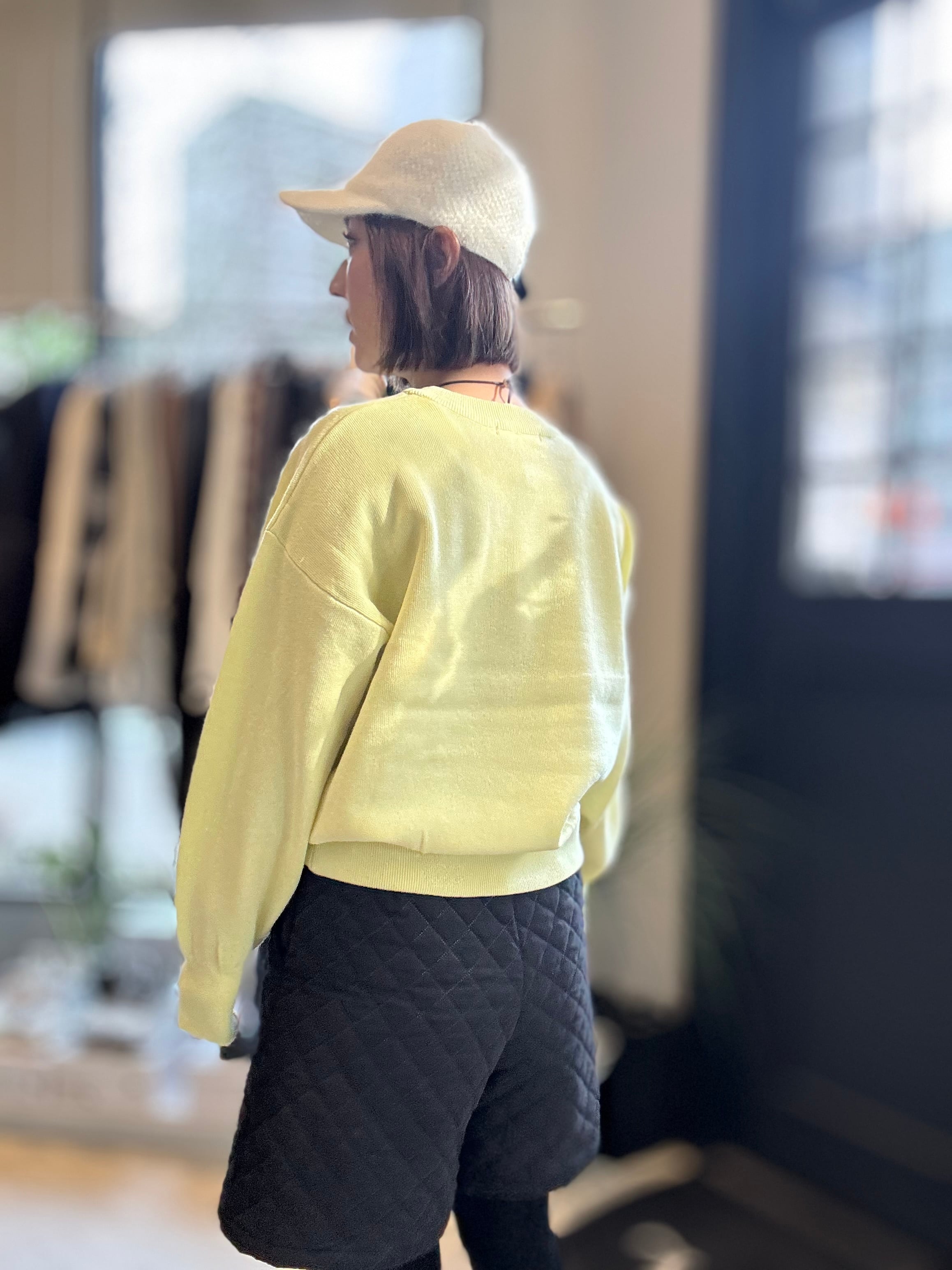 【SELECT】スウェットライクニットPO