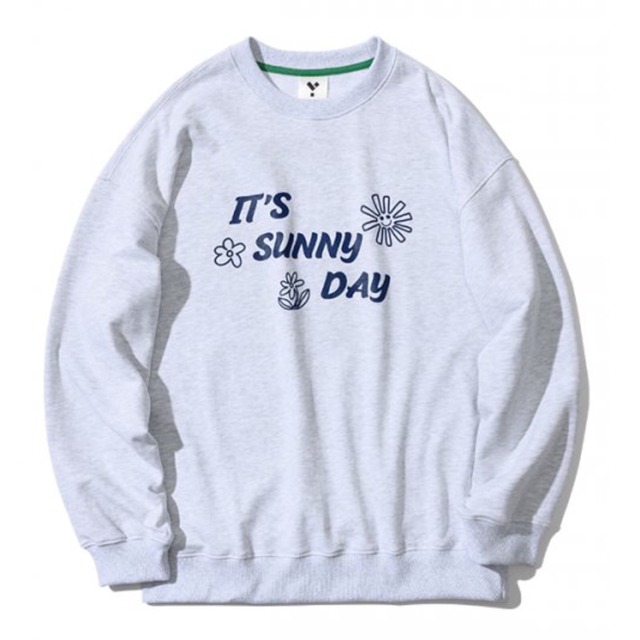 [23.65] Sunny Day Sweatshirt M/GREY 正規品 韓国ブランド 韓国ファッション 韓国代行 トレーナー