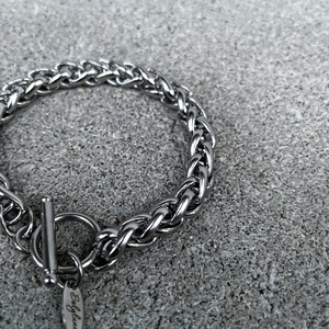 304 stainless wheat chain bracelet