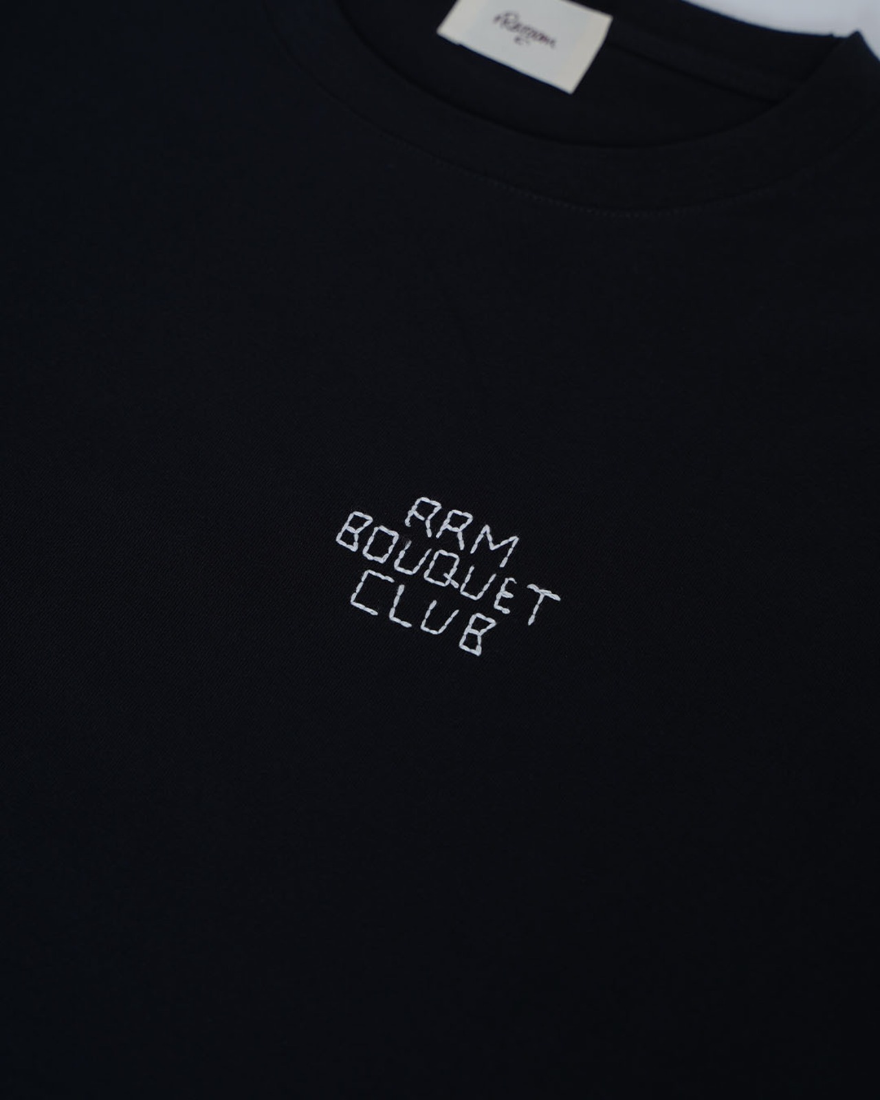 【#Re:room】RRM STITCH EMBROIDERY T-SHIRTS［REC901］