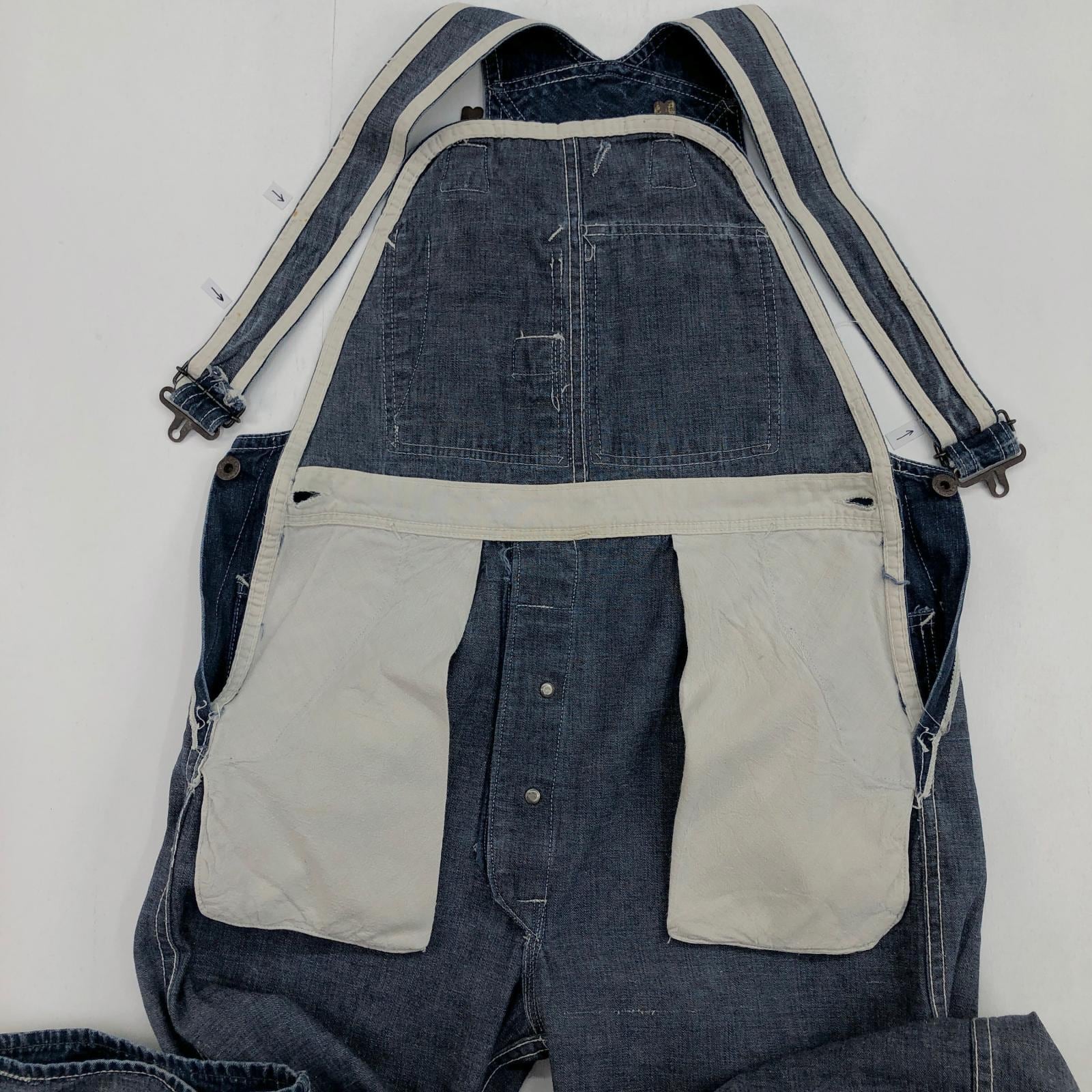 CARHARTT カーハート 40- 50年代 デニム オーバーオール OVERALL 刺繍