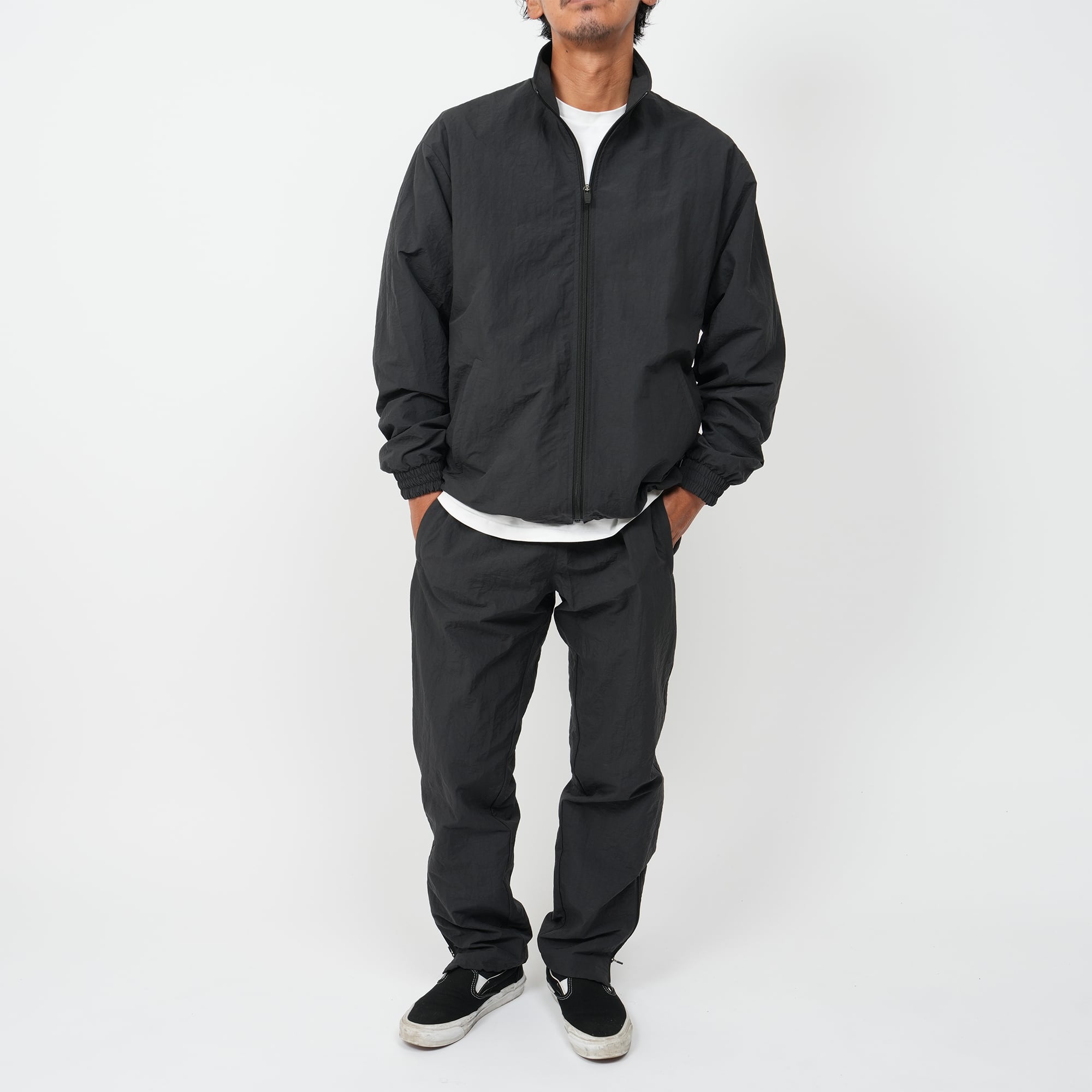 Recycled Nylon Water repellent Zip up Jacket