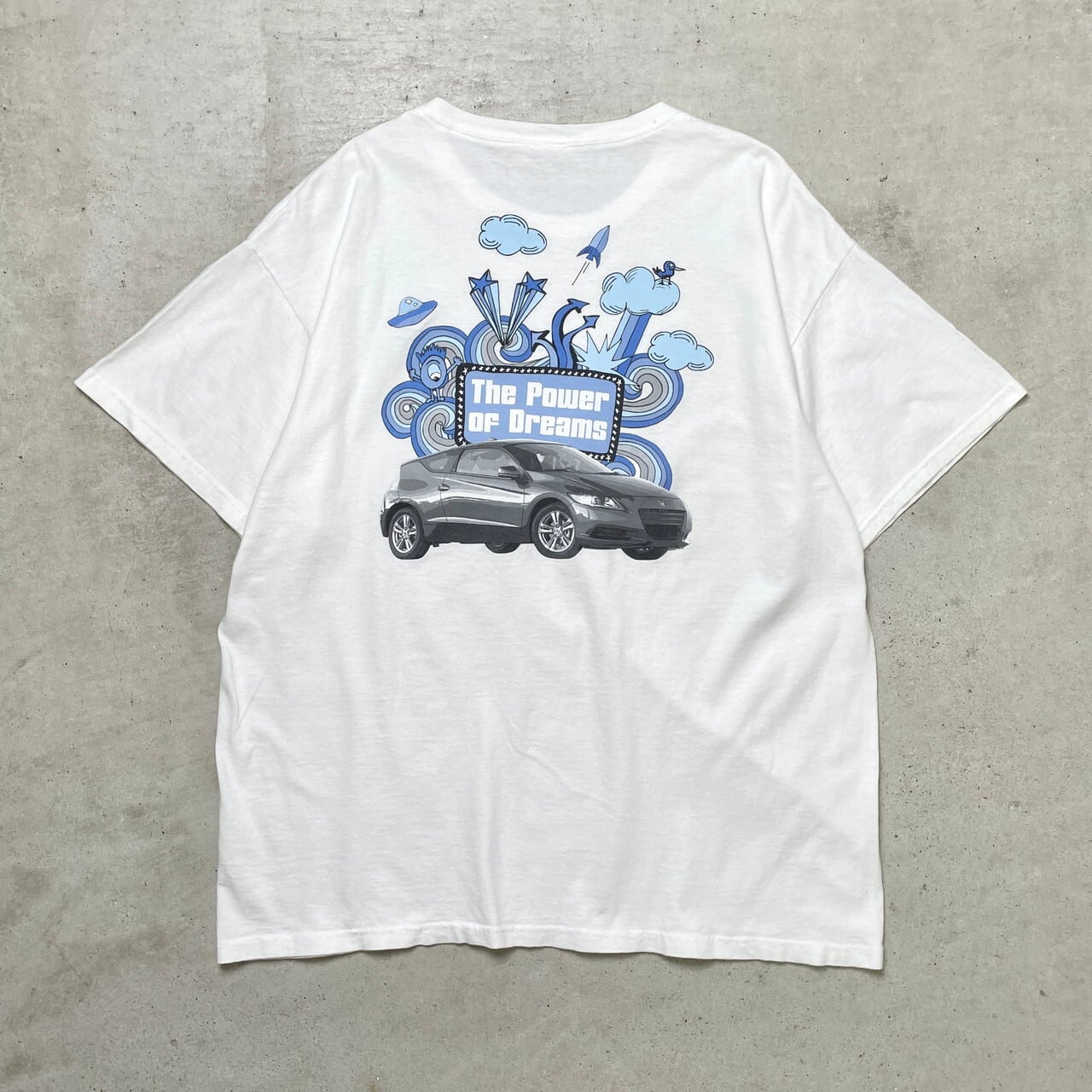 HONDA CR-Z 車 企業ロゴ プリントTシャツ アドバタイジング メンズL
