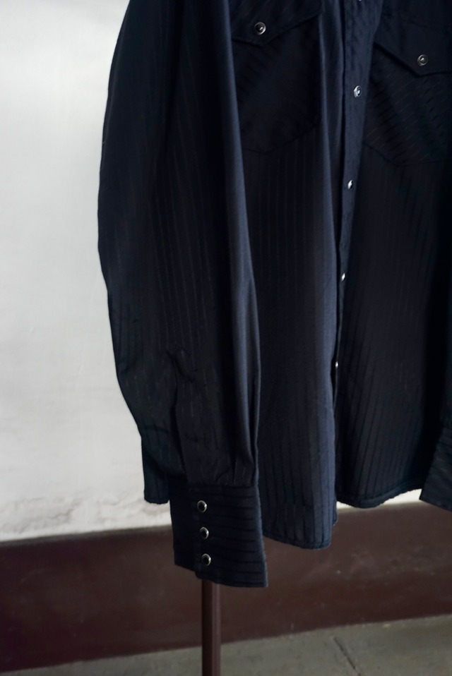 Wrangler shadow stripe western shirt