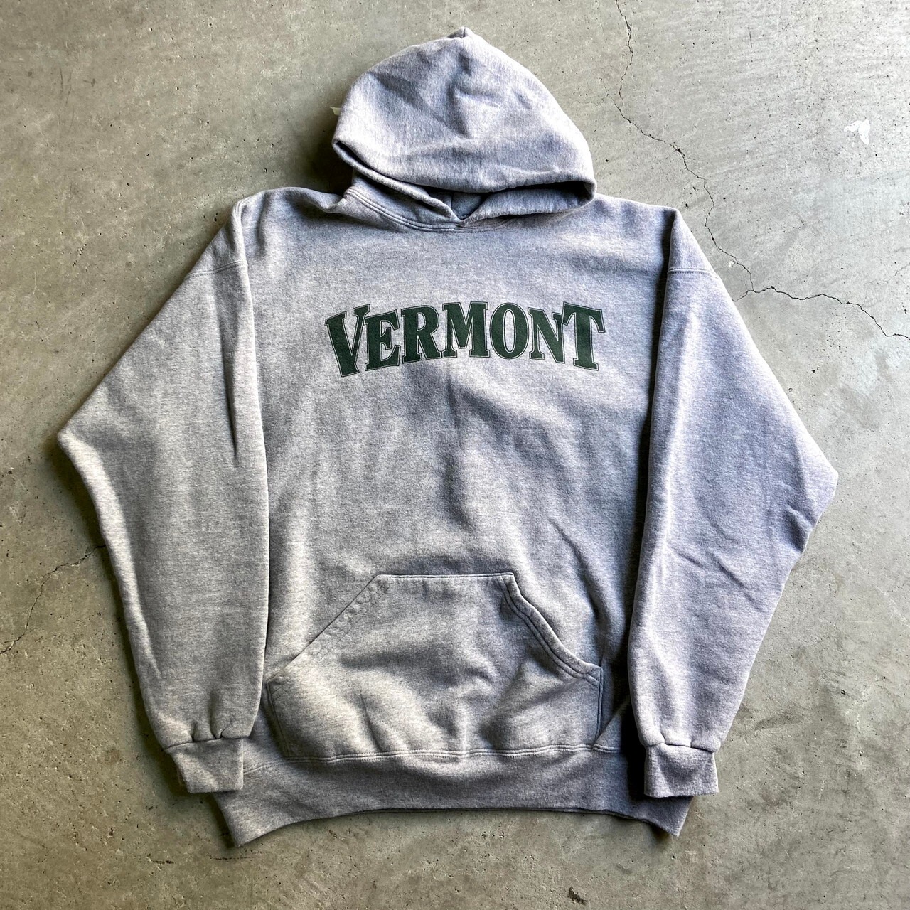 ビッグサイズ M.J.SOFFE VERMONT カレッジロゴ プリント プルオーバー 