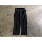 再入荷 Shinzone(シンゾーン) 『CHRYSLER PANTS』2Pleats Trousers BLACK