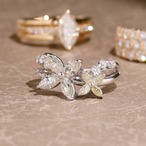 マーキスカットダイヤモンド デザインリング pt900 / 1.110ct