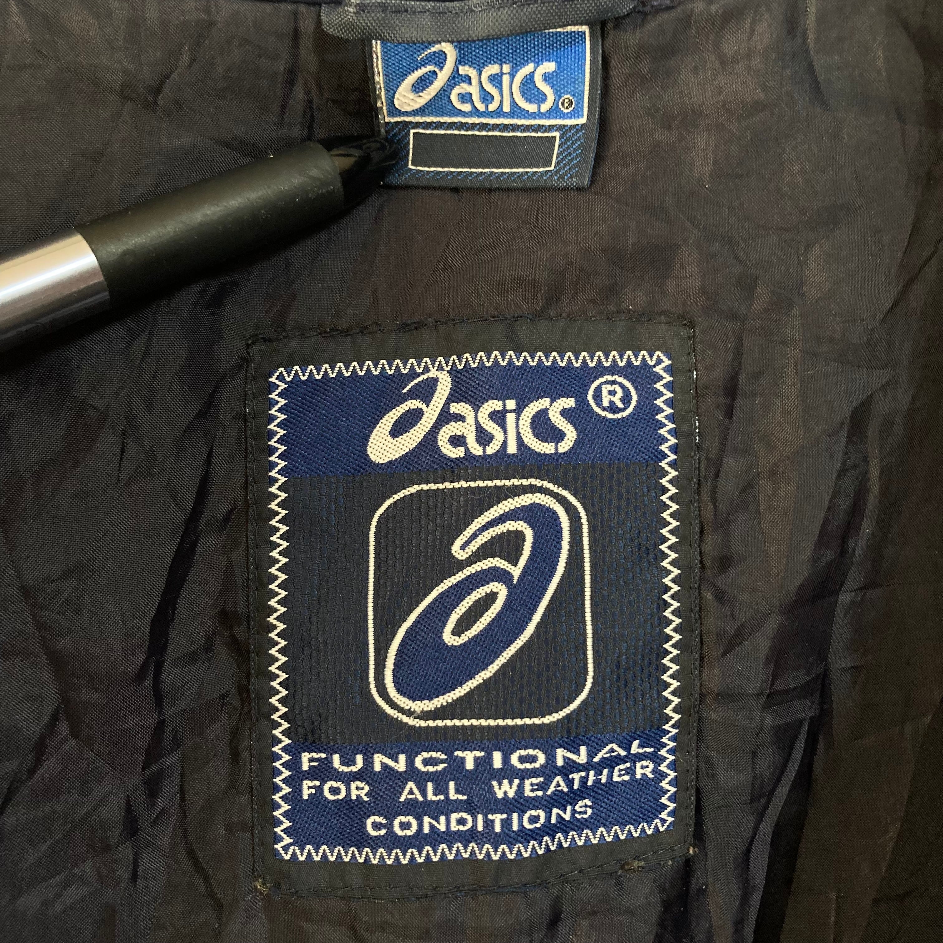 asics】Padded Jacket L-XL相当 90s アシックス 中綿ジャケット asics】Padded Jacket L-XL相当 90s アシックス 中綿ジャケット