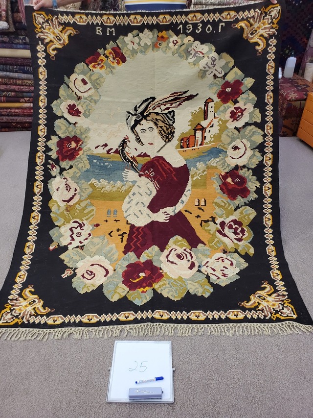 絨毯クエスト63【No.25】Kilim　キリム  ※現在、こちらの商品はトルコに置いてあります。ご希望の方は先ずは在庫のご確認をお願いします。