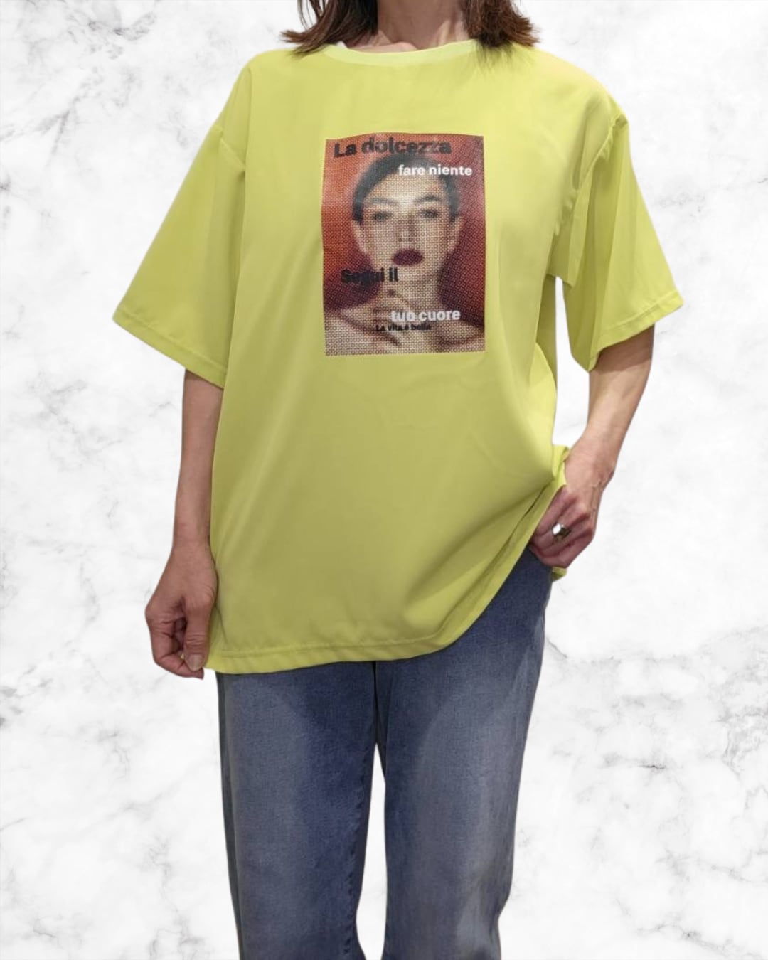 グラフィックフォトTシャツ MMA123TEA ミカーレミカーレ