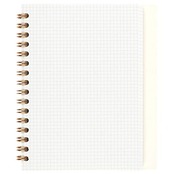 マルマン ノート セプトクルール A6 3mm 方眼罫 100枚 スパイシーコーラル ピンク N769-08