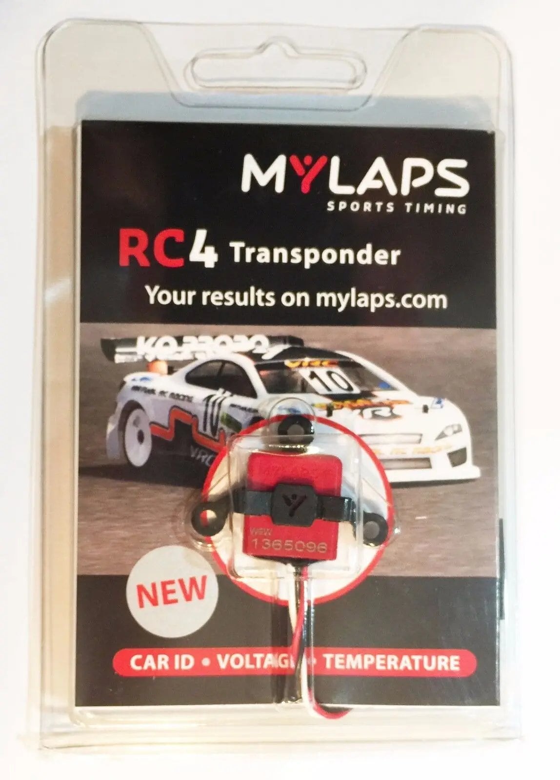 MyLaps トランスポンダー RC4 (3線式) R/Cカー用 (AMBrc AMB rc) 新品