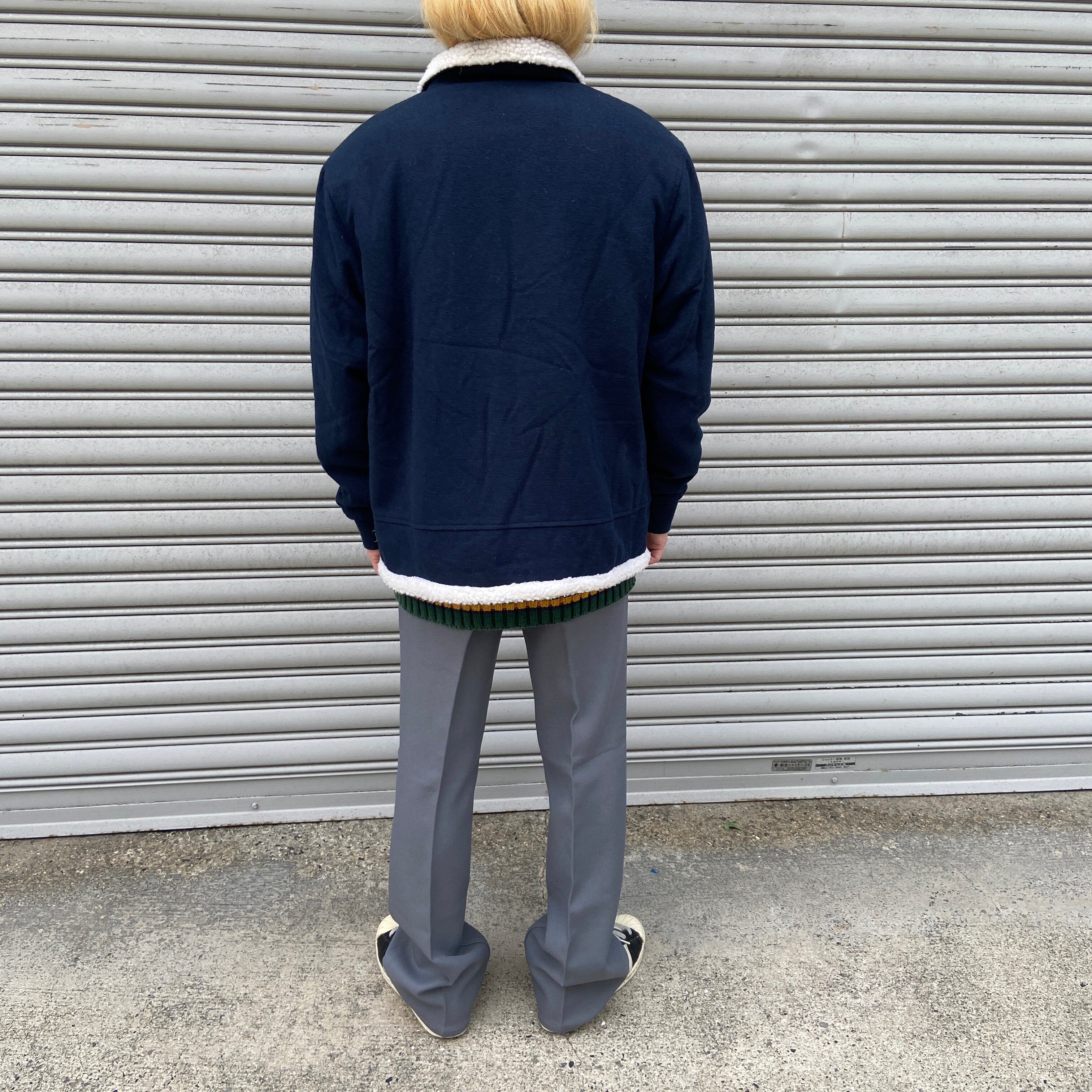 国産原料100% Stussy ステューシー ウール B10 ボンバージャケット