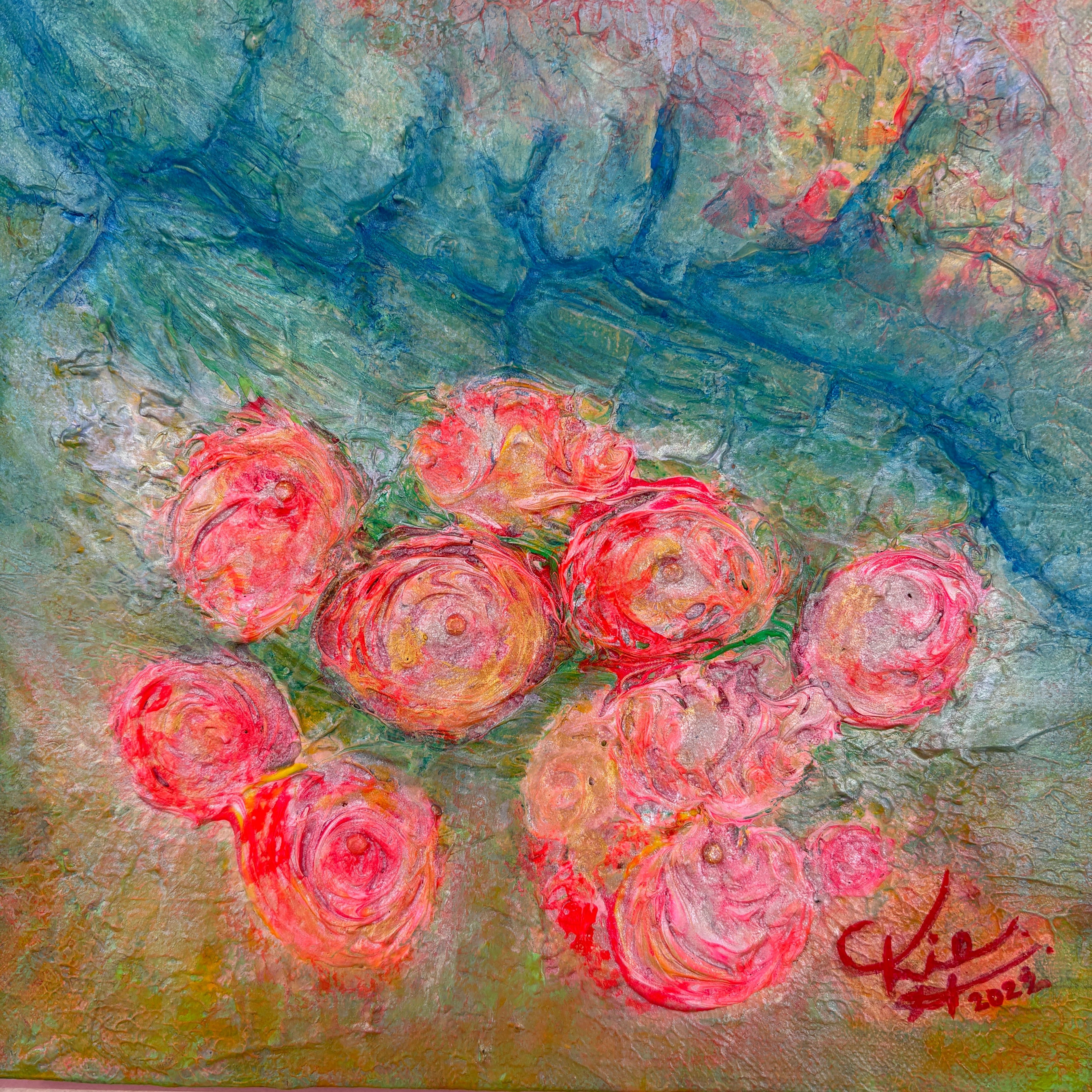 ジークレー版画（限定50枚）】花ひらく | CHIE HANAI Gallery - ハナイ