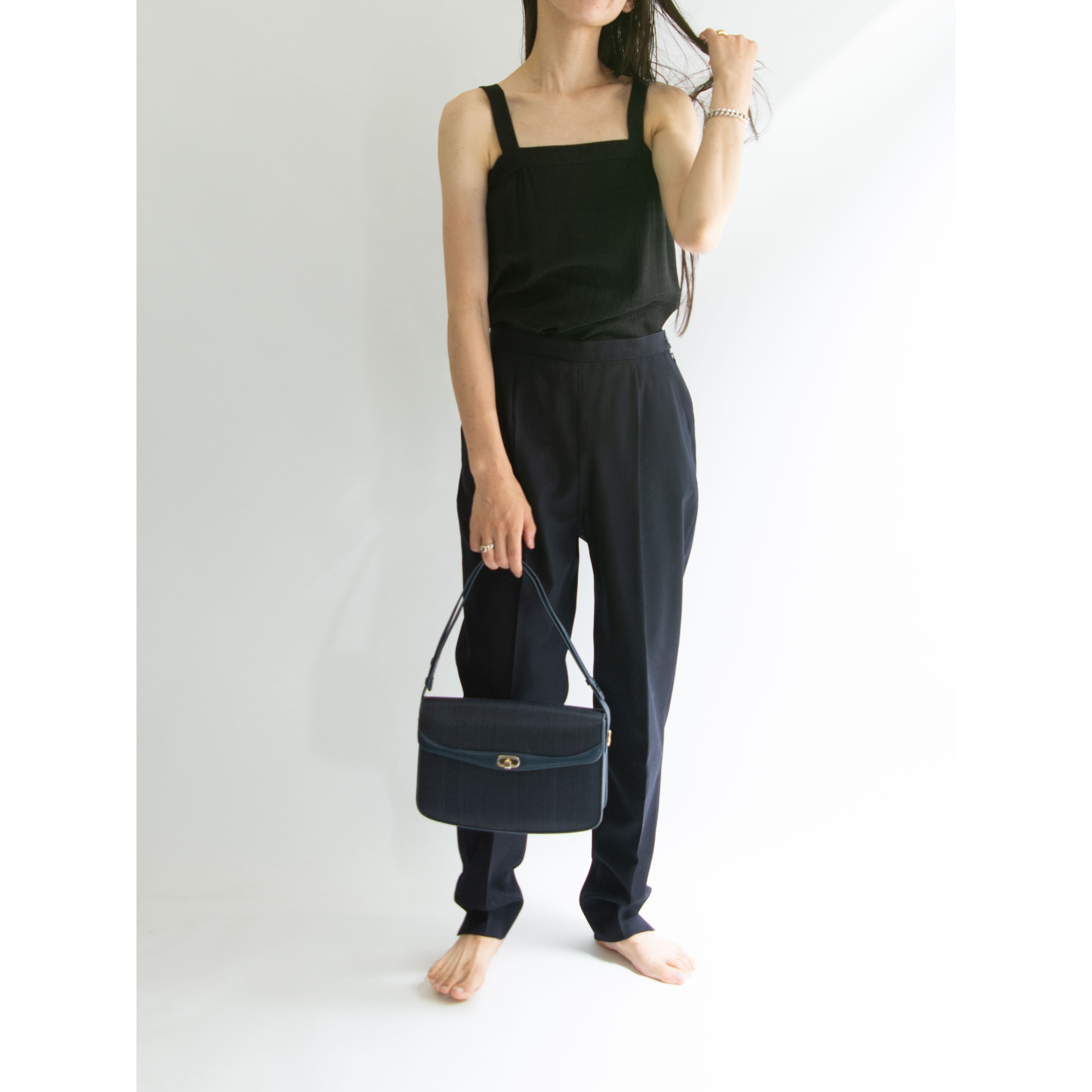 【Unknown Brand】Made in West Germany 70-80's Horse-Hair Shoulder Bag（西ドイツ製 ホースヘアーショルダーバッグ）