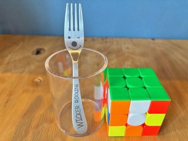 ウイッカー　ケーキフォーク　ティースプーン