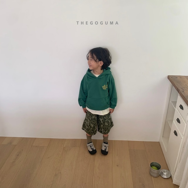 【取寄】the goguma|cherin embroidery hoodie|シェリン刺繍フーディー|XS-JL|kids&jr|26 autumn