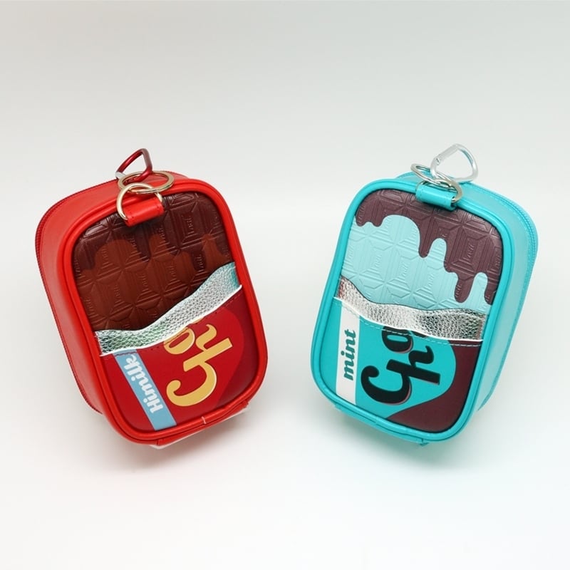 【U】フラップ付きポーチ＆ボックスポーチ（チョコ）2点セット nui.板チョコポーチ | 推し活グッズの通販・ジェイホビ研究所