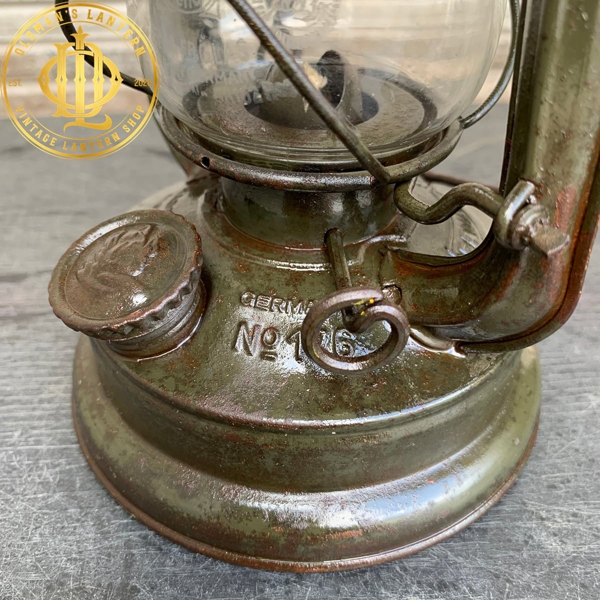 極上ヤレ感】FEUERHAND 176e マッシュルーム 純正オリーブ JENA glass