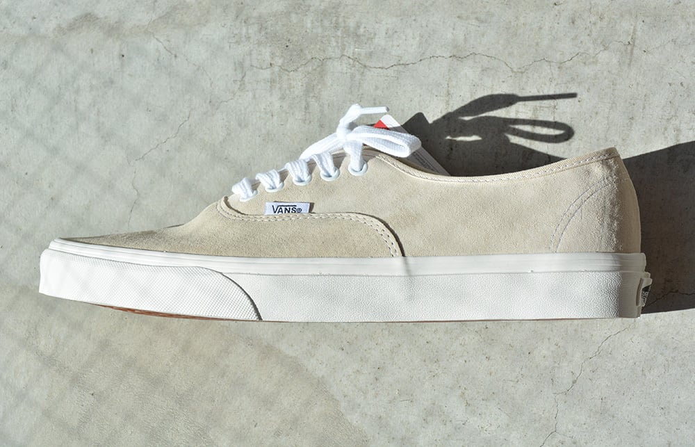 バンズ VANS USモデル オーセンティックピッグスエード(VN0A5HZS9G9)SANDSHELL/SNOW WHITE