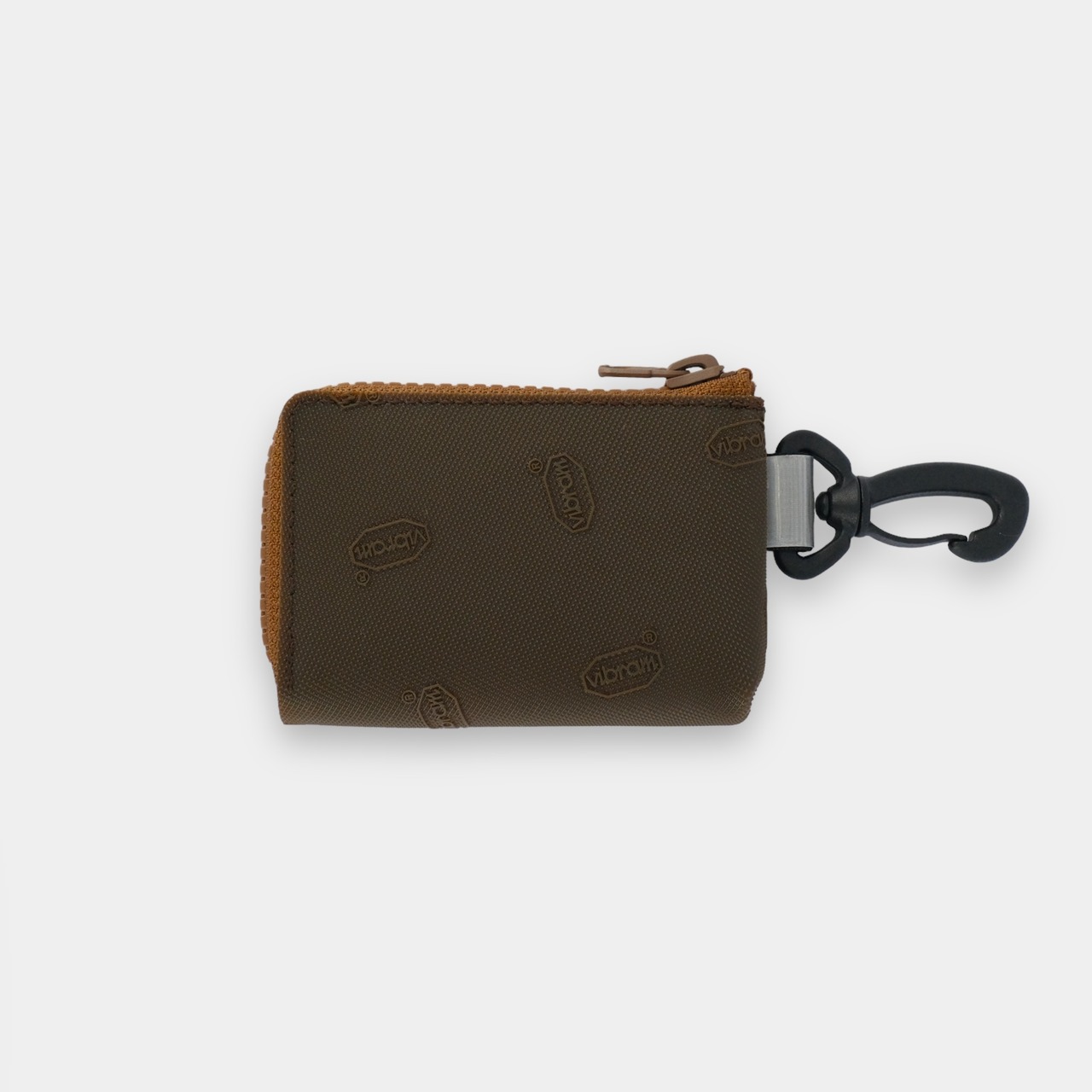 vibram card case (brown×clear)