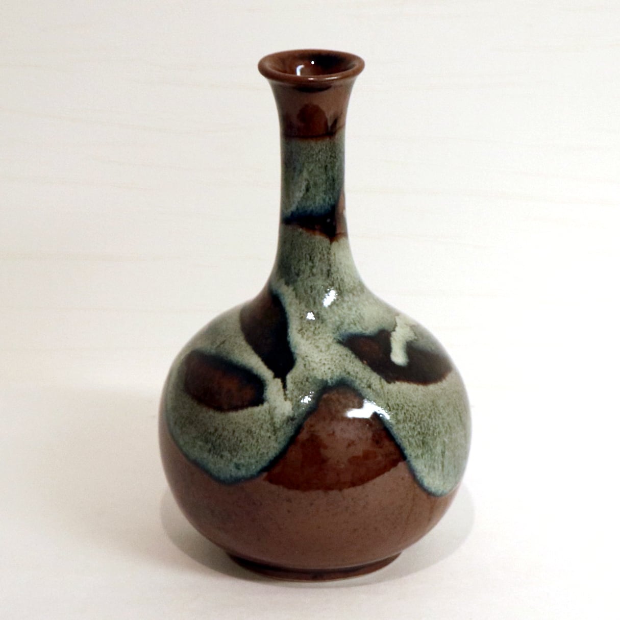 信楽焼・丸伊製陶・鶴首・一輪挿し・花瓶・No.200628-17・梱包サイズ60